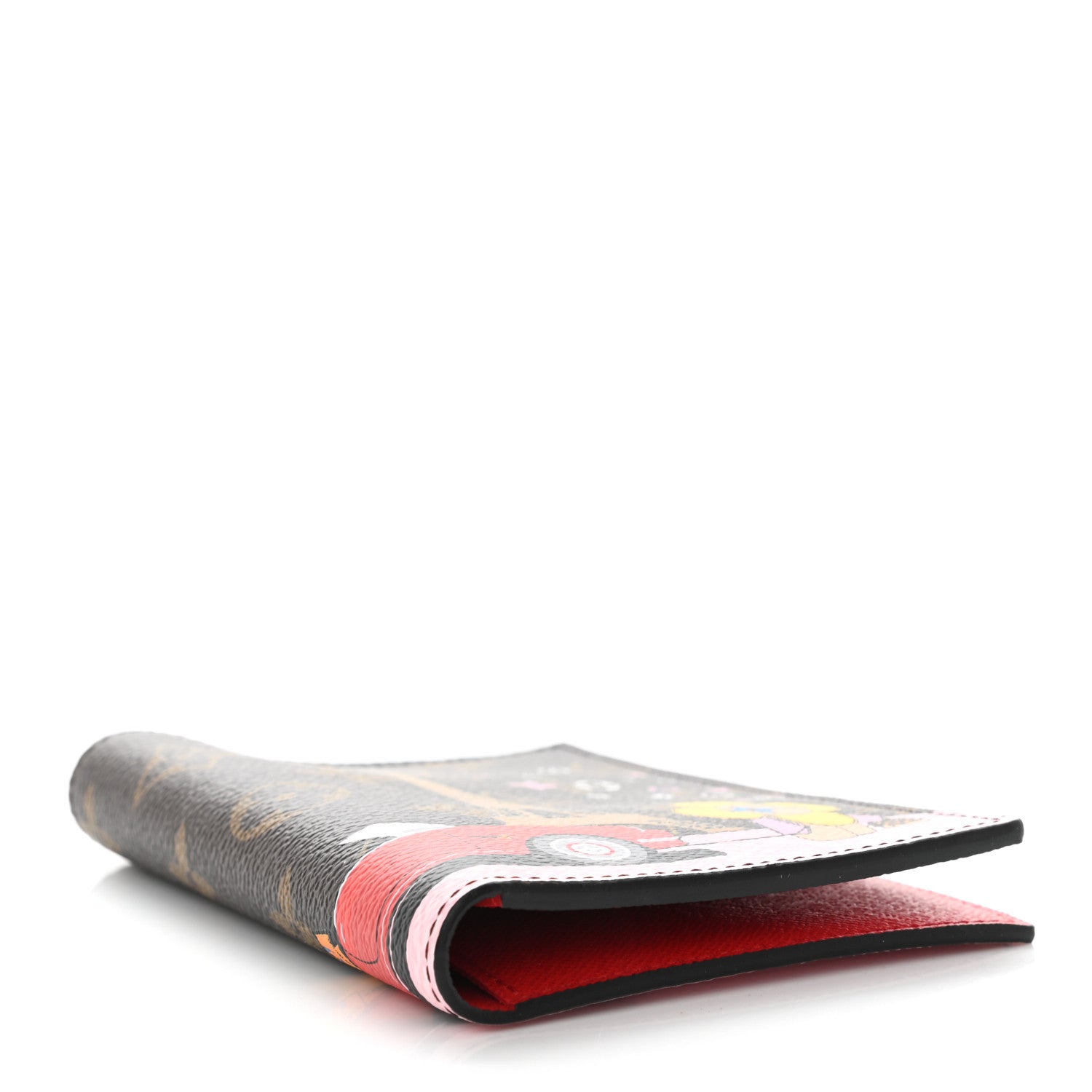 Louis Vuitton Monogram 2019 Christmas Animation Passport Cover Rouge 4 of 8
