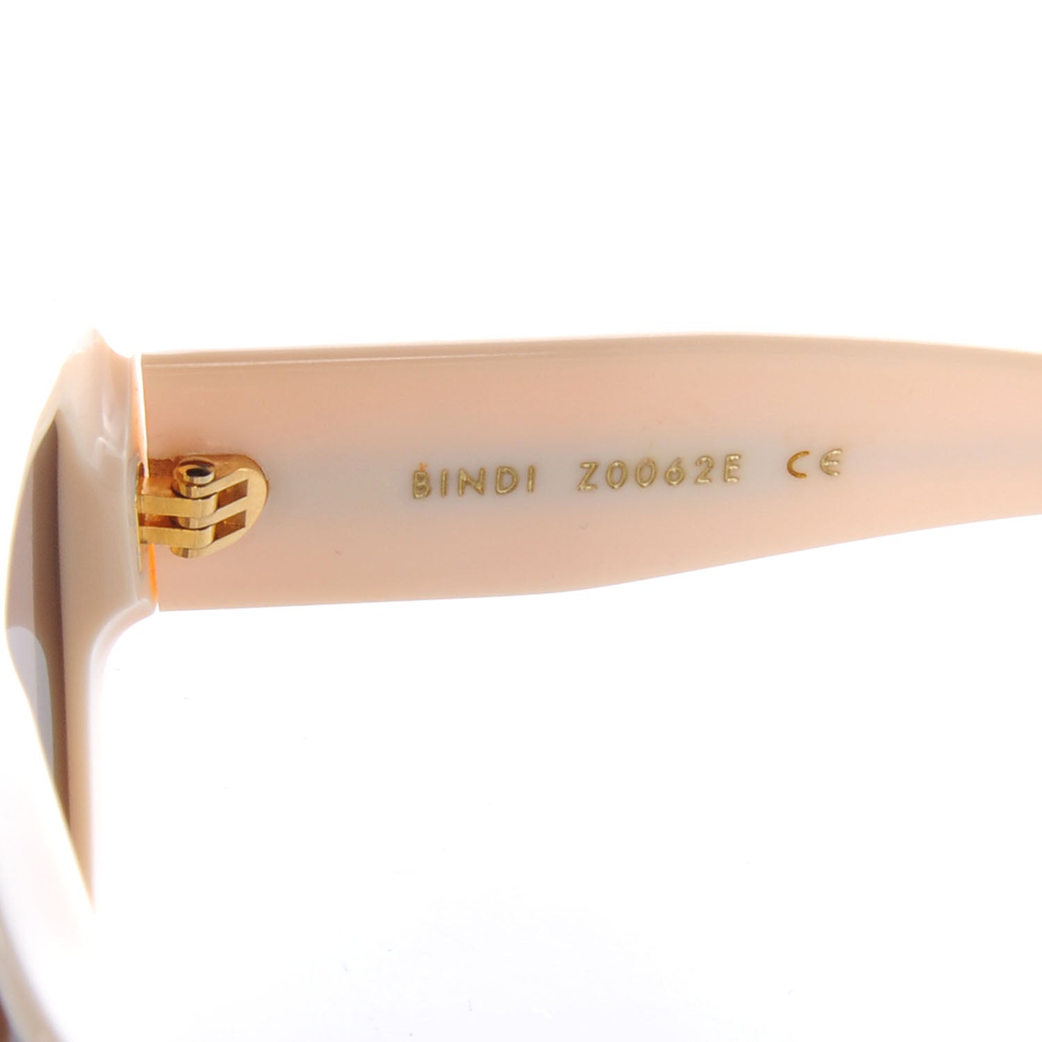 Louis Vuitton Acetate Amethyst Bindi Sunglasses Ivory 5 of 6