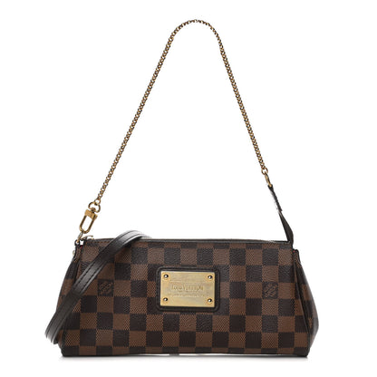 Louis Vuitton Damier Ebene Eva Clutch 1 of 10