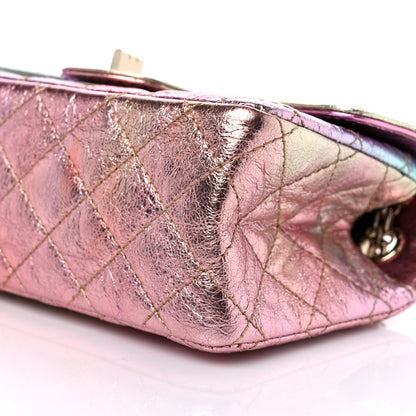 Chanel Metallic Goatskin Quilted Mini 2.55 Reissue Flap Multicolor 9 of 10