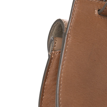 Chloe Calfskin Georgia Crossbody Bag Chestnut Cream 8 of 16