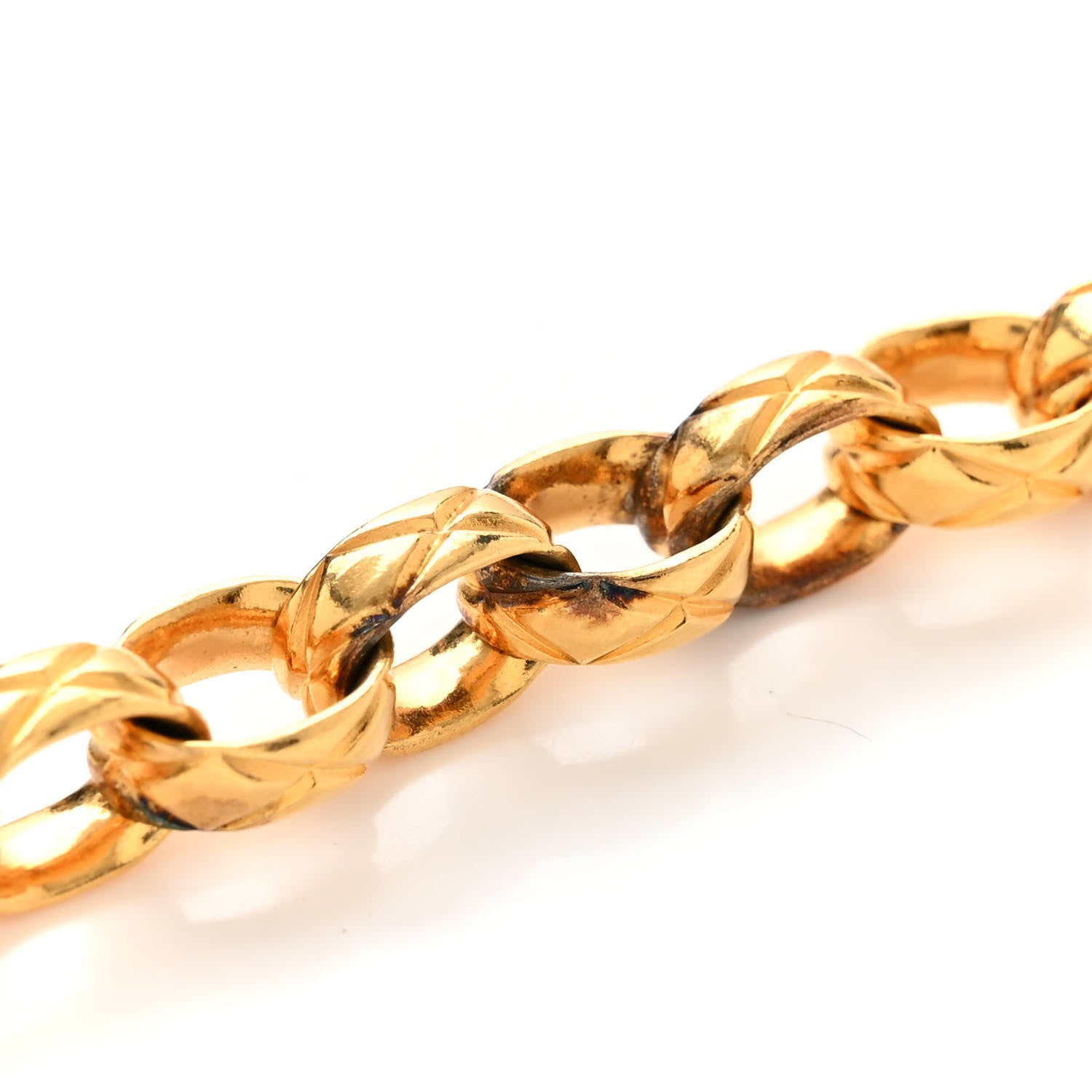 Chanel Satin Quilted CC Kisslock Clutch Blue 12 of 14