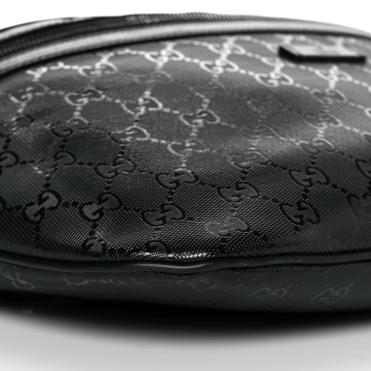 Gucci Imprime Monogram Belt Bag Black 8 of 9