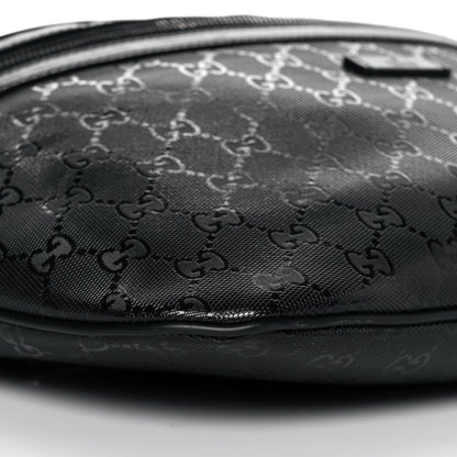 Gucci Imprime Monogram Belt Bag Black 8 of 9