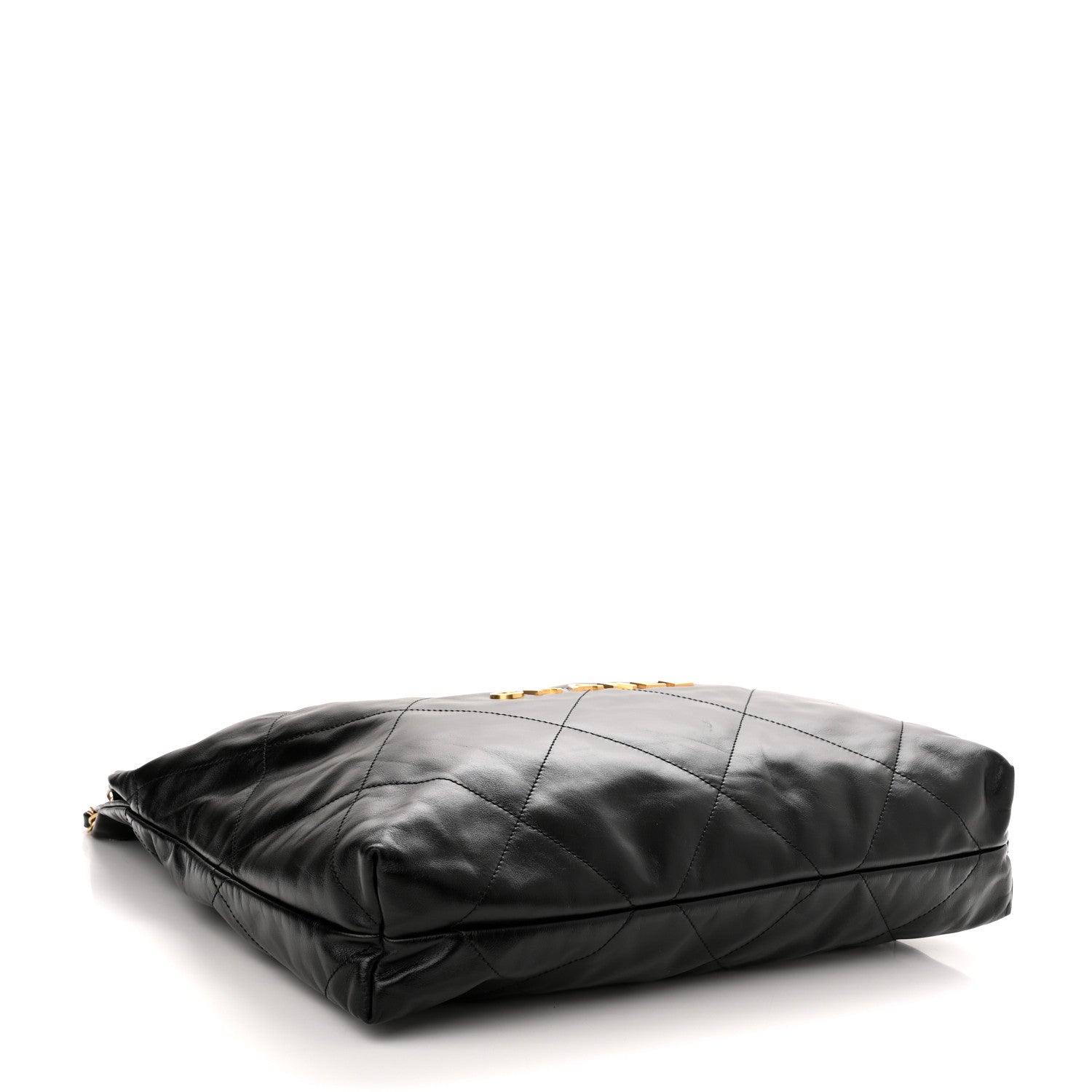 Chanel Shiny Calfskin Quilted Chanel 22 Black 5 of 11