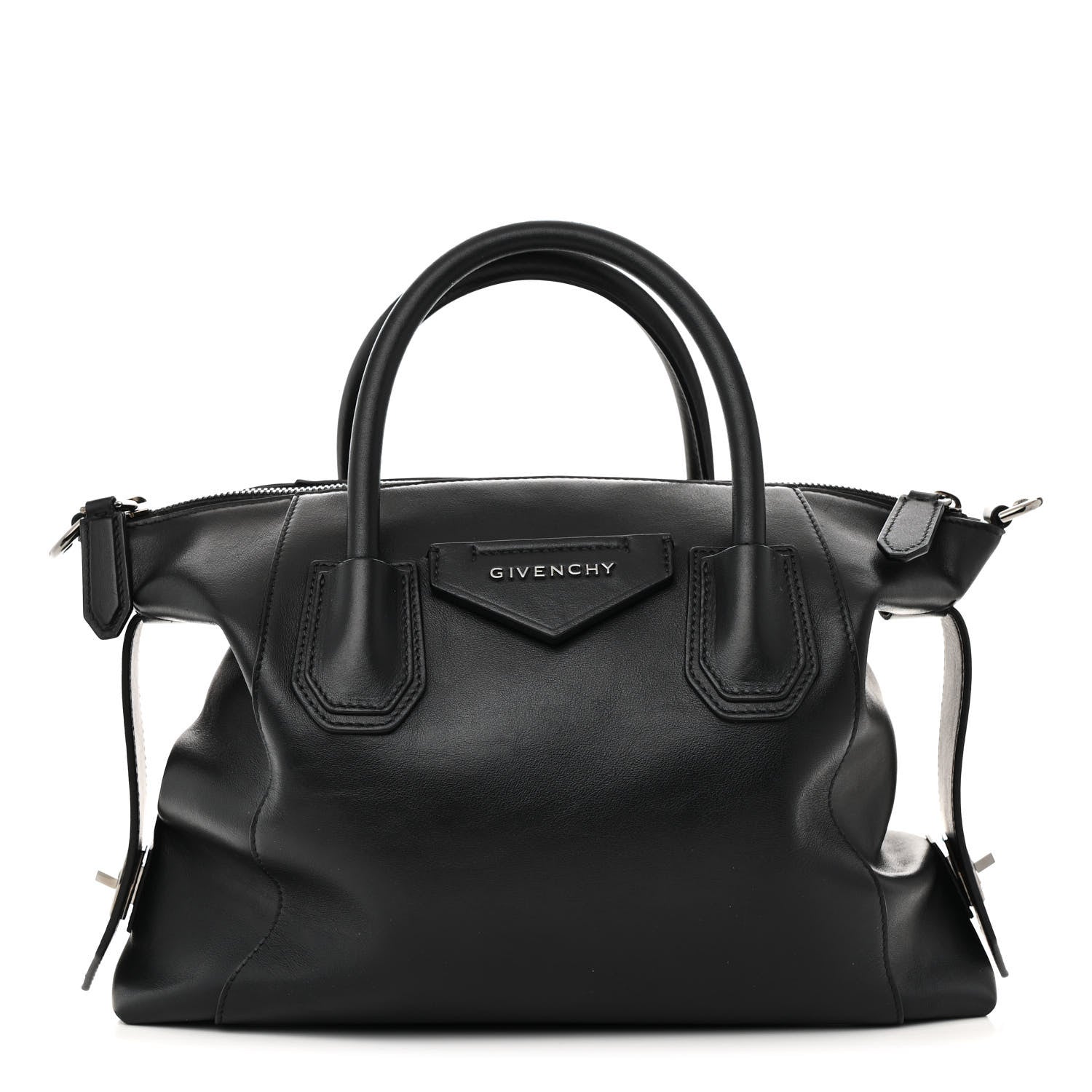 Givenchy Smooth Calfskin Small Soft Antigona Black 1 of 13