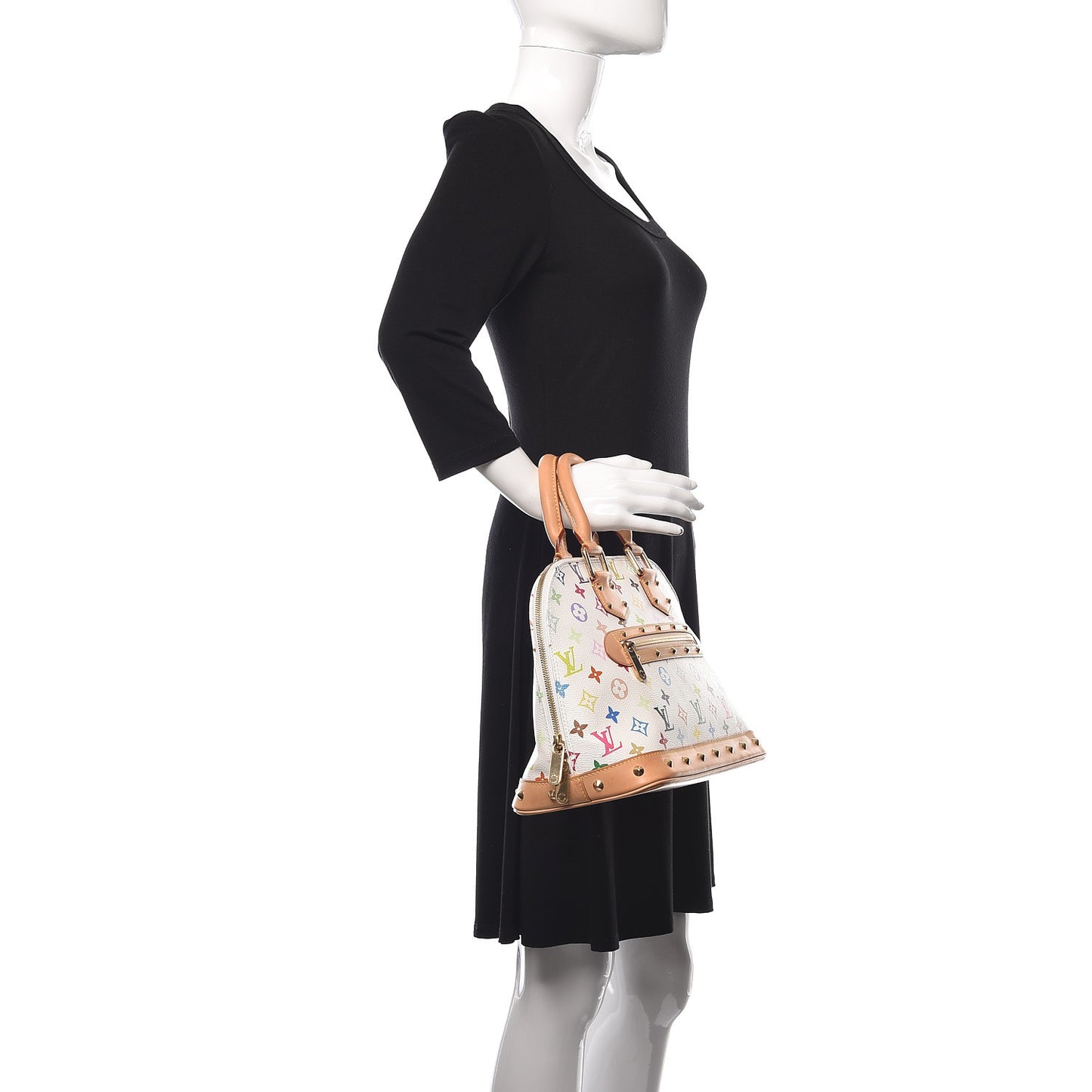 Monogram Multicolor Alma White