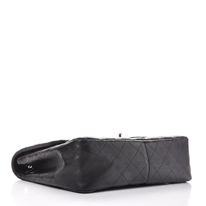 Chanel Lambskin Quilted Jumbo Single Flap Black 5 of 12