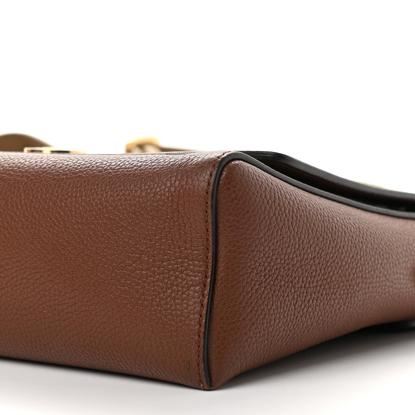 Calfskin Vintage Check Note Crossbody Bag Tan