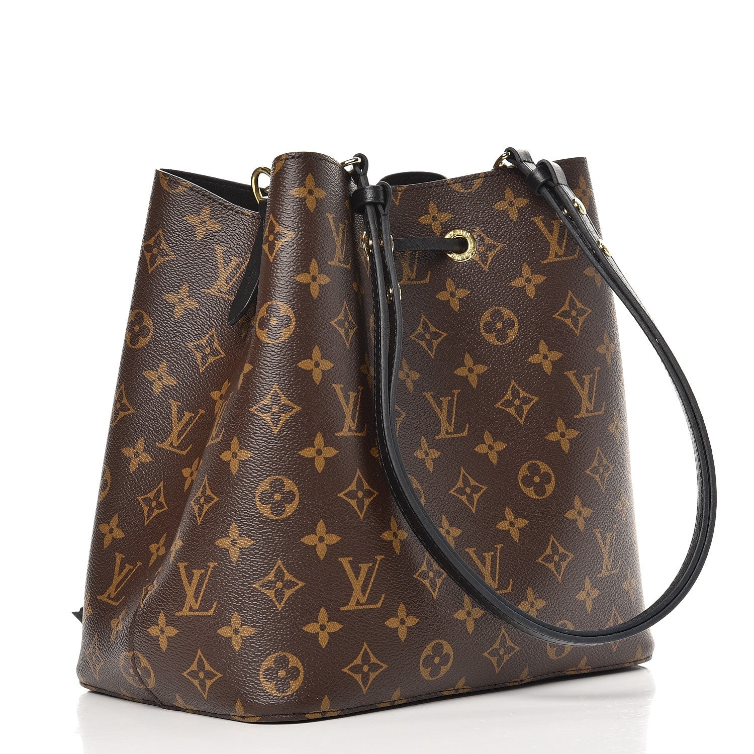 Louis Vuitton Monogram Neonoe MM Black 3 of 7
