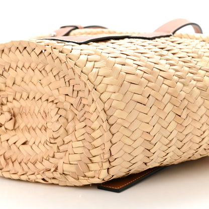 Loewe Raffia Small Basket Tote Bag Natural Tan 11 of 11