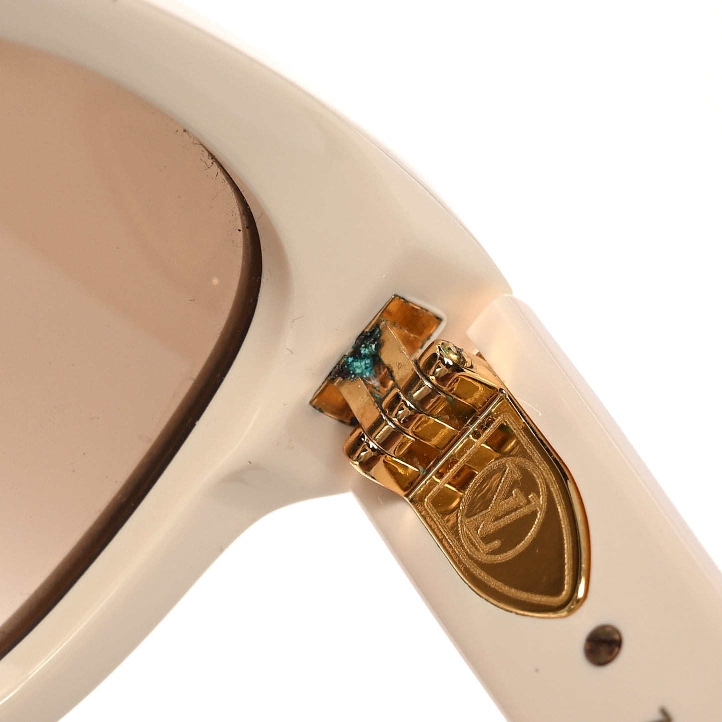 Acetate My Monogram Soft Cat Eye Sunglasses Z1707W White