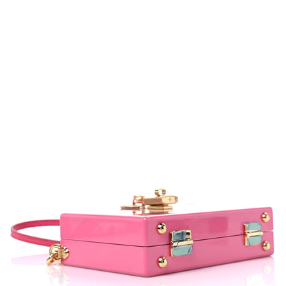Dolce & Gabbana Acrylic Soup Can Printed Box Crossbody Bag Fucshia 4 of 8