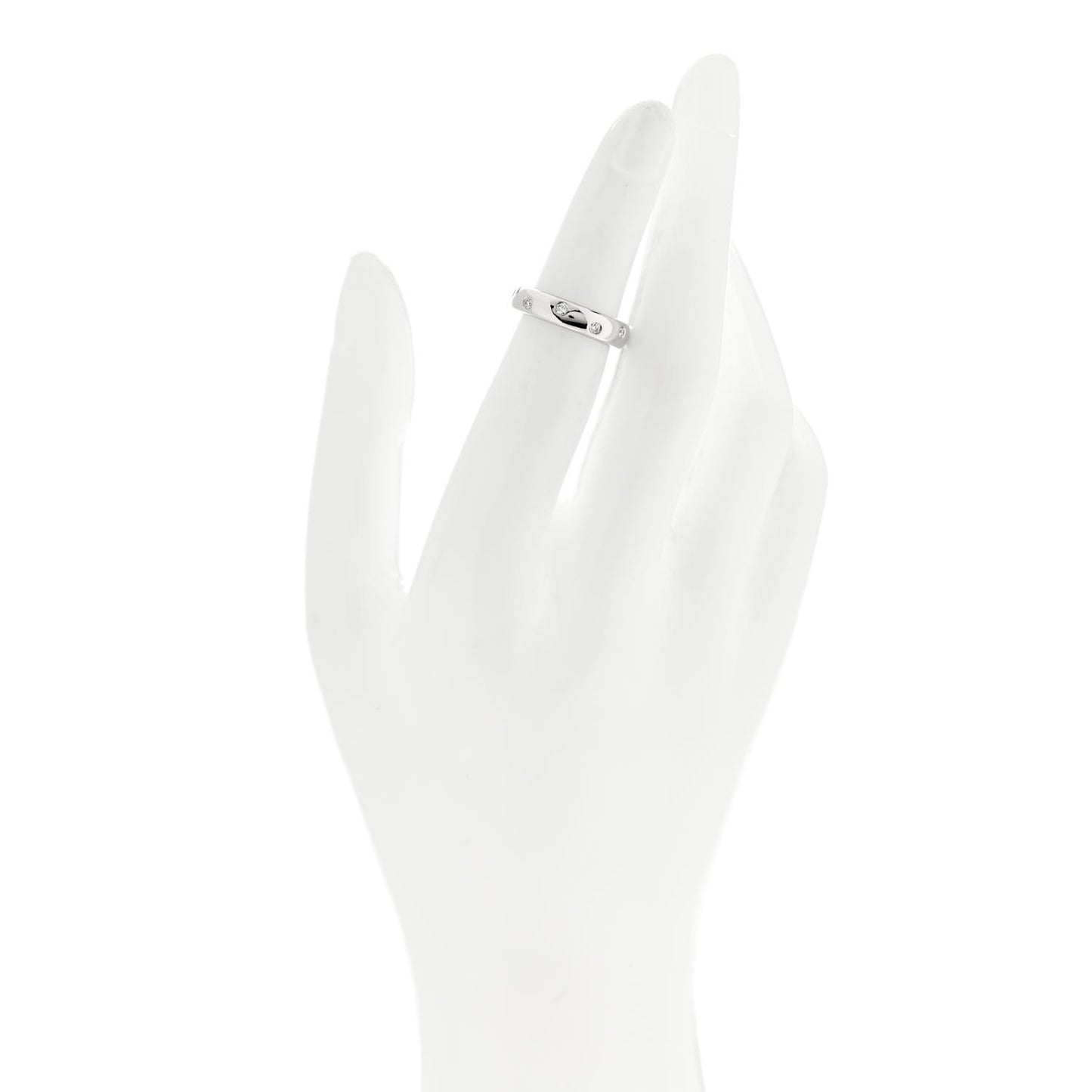 Platinum Diamond 4mm Etoile Band Ring 47 4.25