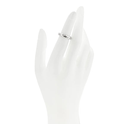 Tiffany Platinum Diamond 4mm Etoile Band Ring 47 4.25 2 of 5