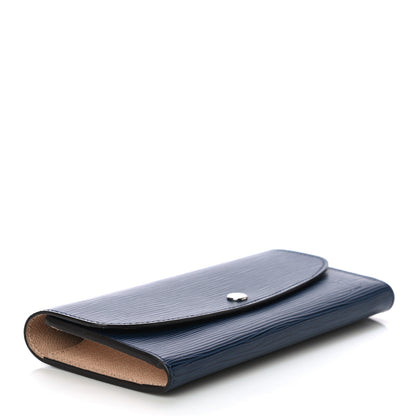 Louis Vuitton Epi Emilie Wallet Indigo 4 of 10