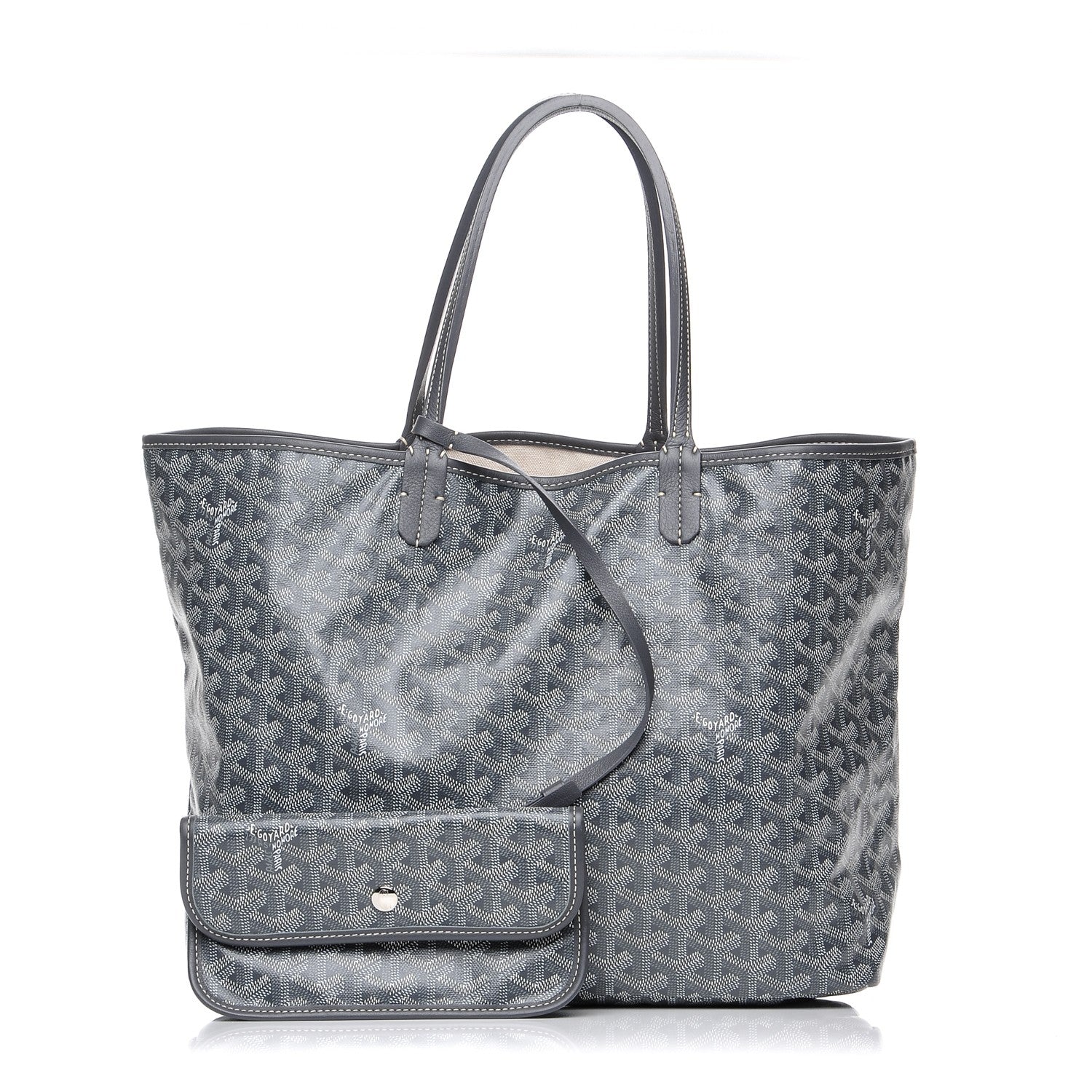 Goyard Goyardine Saint Louis PM Grey 1 of 9