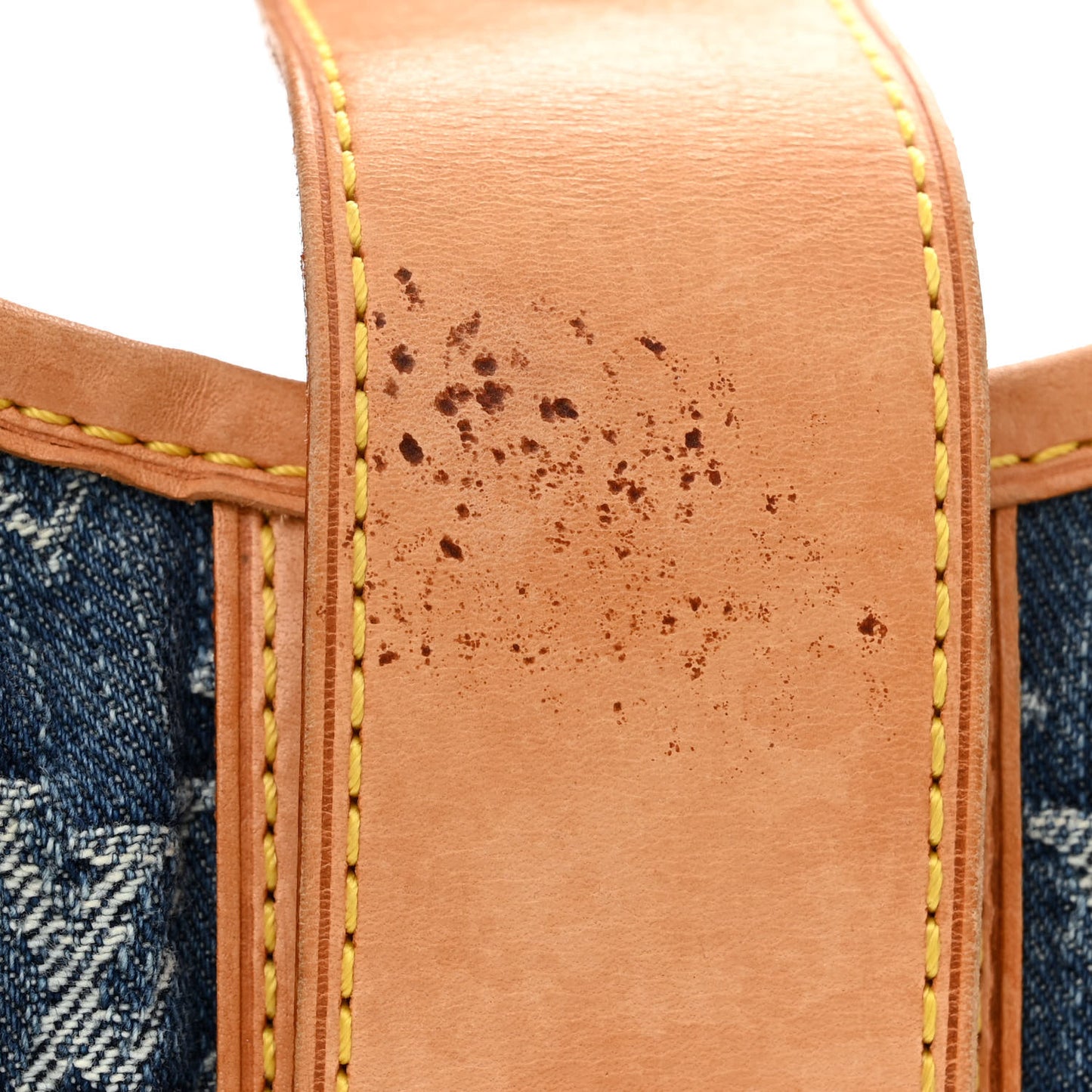 Monogram Denim Pleaty Blue