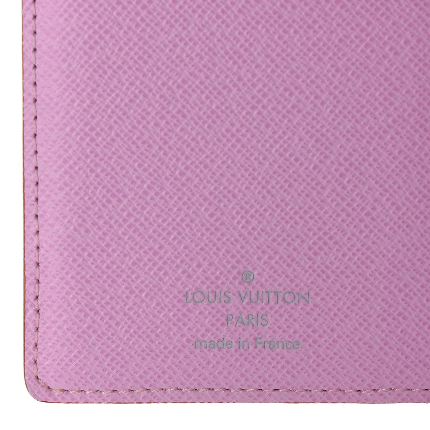 Louis Vuitton Monogram Multicolor Joey Wallet White Litchi 7 of 9