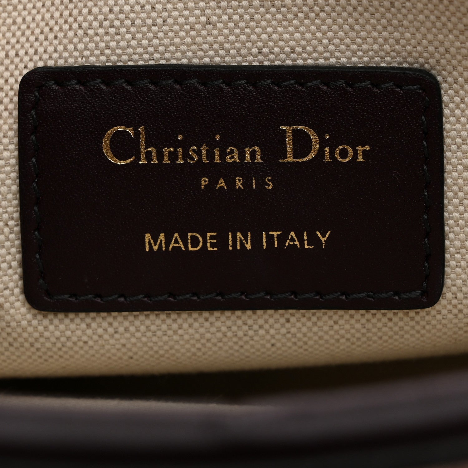 Christian Dior Oblique Diorquake Clutch Burgundy 6 of 7