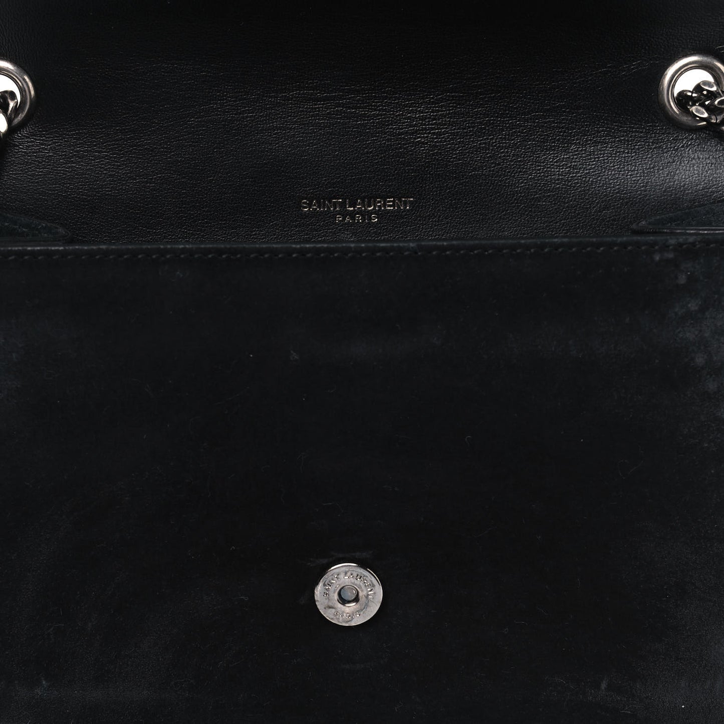 Suede Small Monogram Stone Studded Kate Satchel Black Turquoise Coral