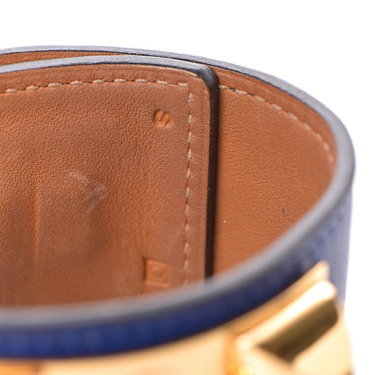 Hermes Swift Collier de Chien CDC Bracelet S Bleu Electrique 6 of 7
