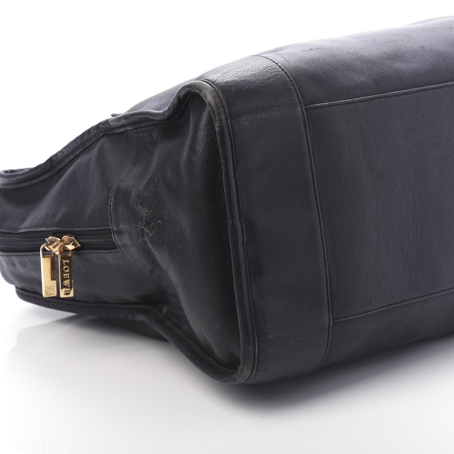 Calfskin Amazona Weekender Tote Black