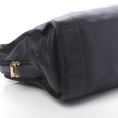 Loewe Calfskin Amazona Weekender Tote Black 6 of 13
