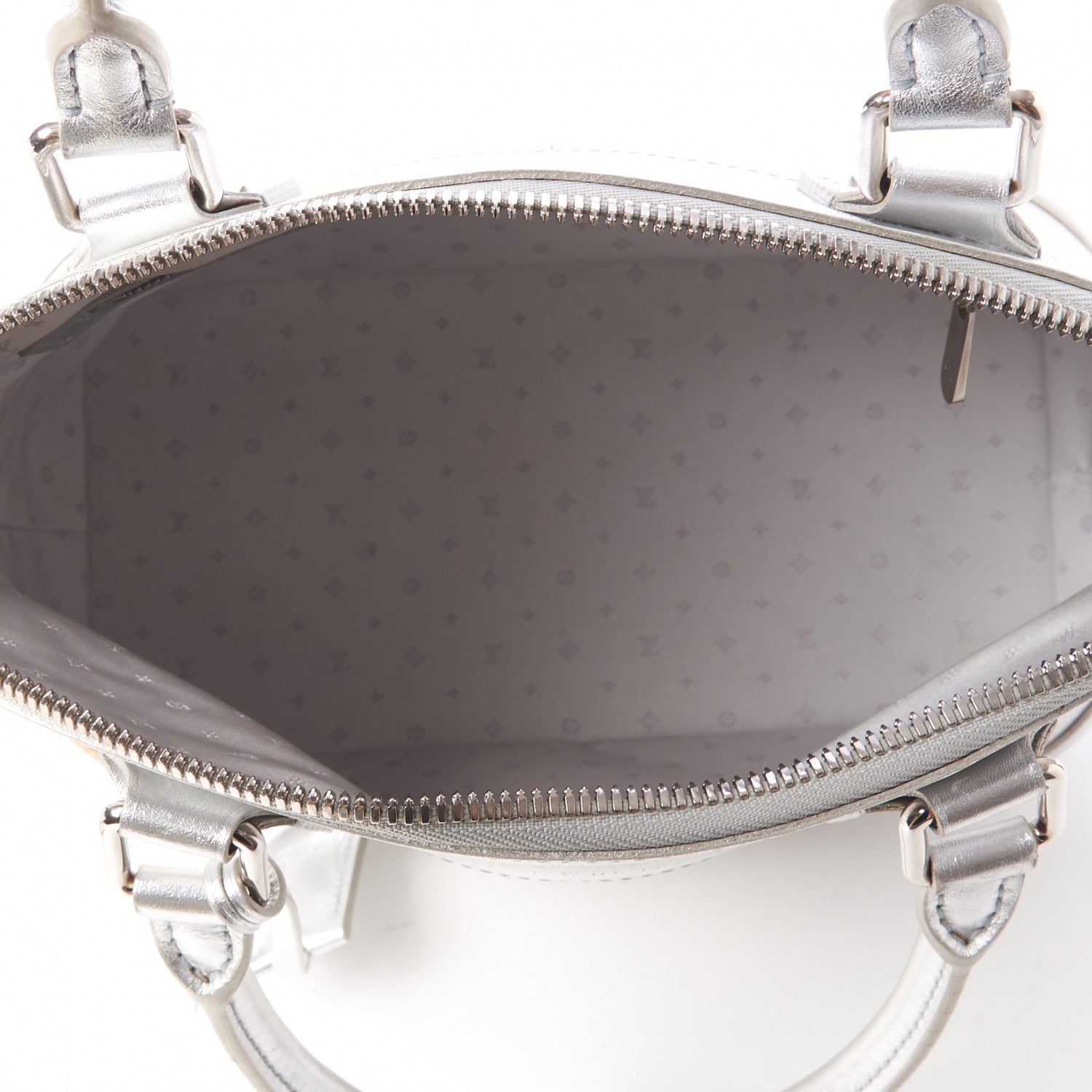 Louis Vuitton Suhali Lockit PM Silver 6 of 8