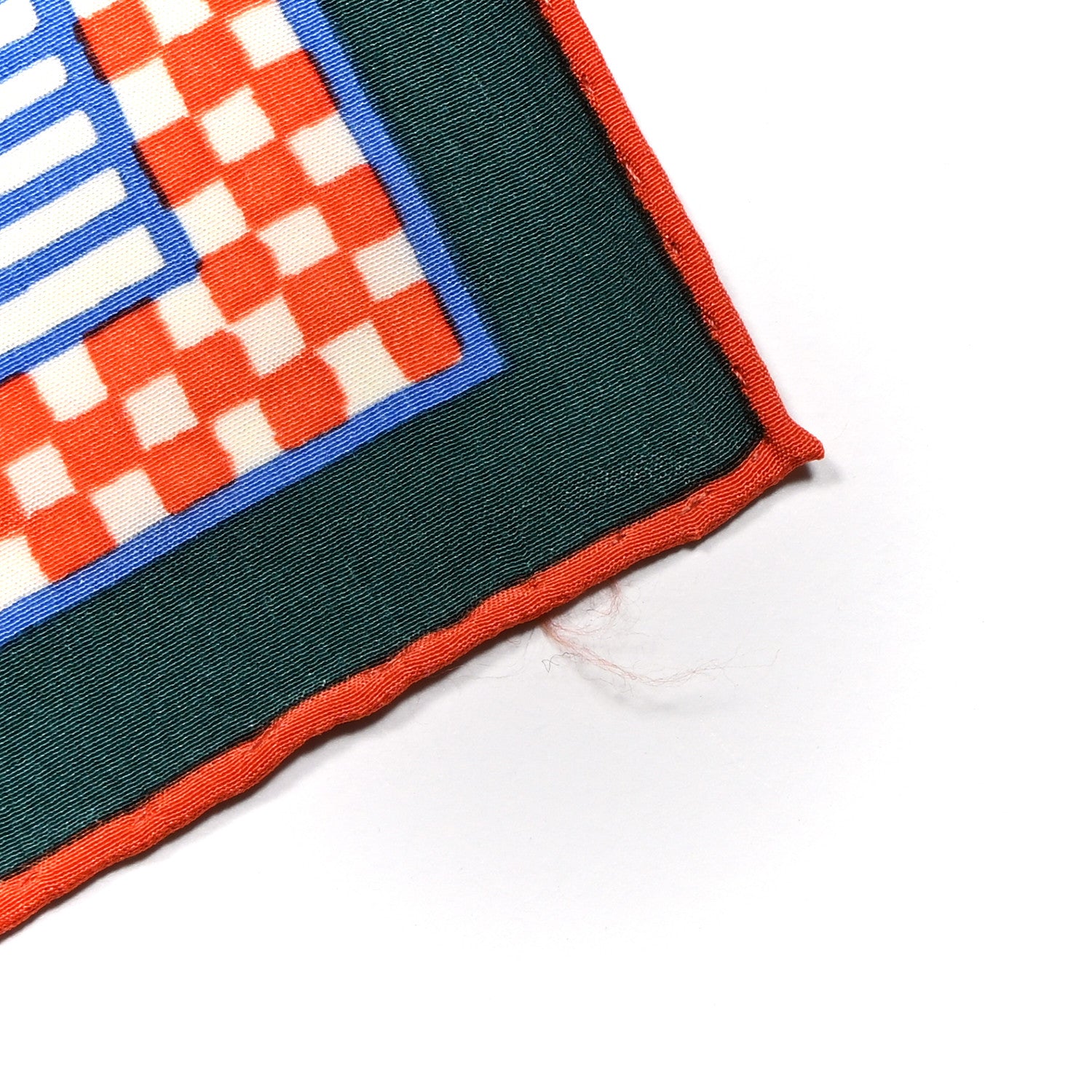 Louis Vuitton Silk Damier Aquarelle Scarf Piment 4 of 4