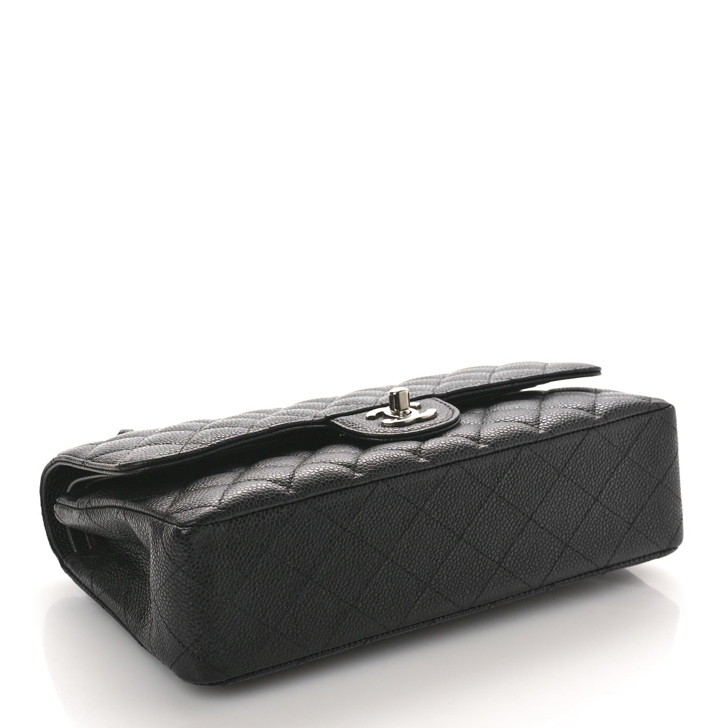 Chanel Caviar Quilted Medium Double Flap Black 4 of 10