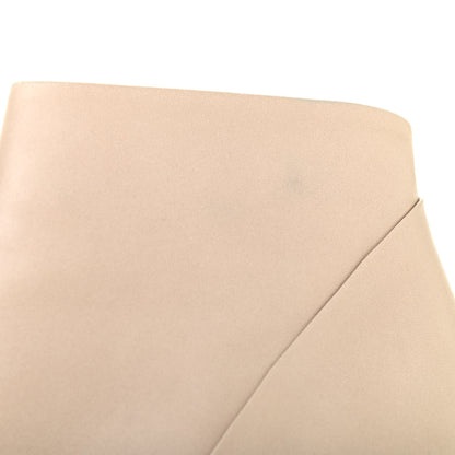 Chanel Lambskin Cap Toe CC Ankle Boots 38.5 Beige Black 10 of 12