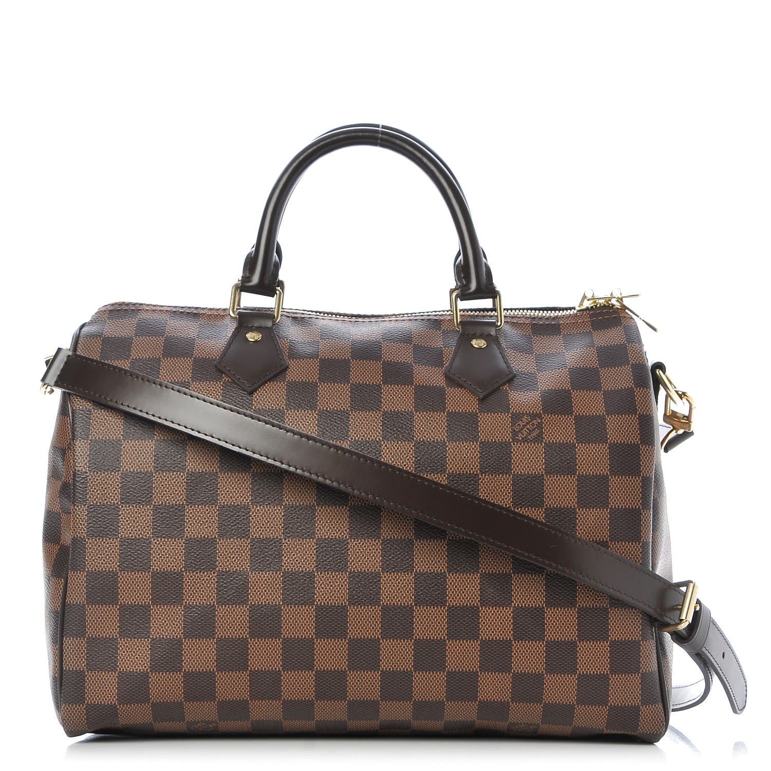 Louis Vuitton Damier Ebene Speedy Bandouliere 30 1 of 8