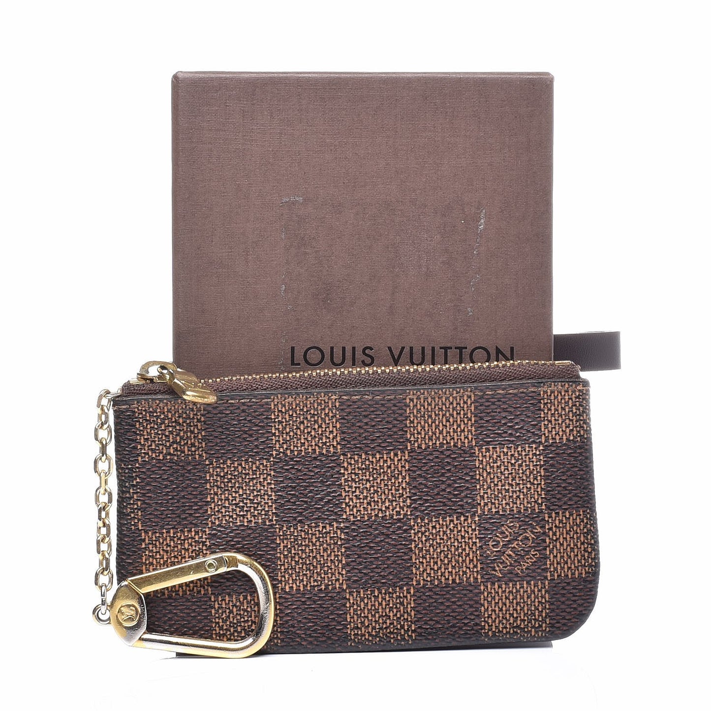 Damier Ebene Key Pouch