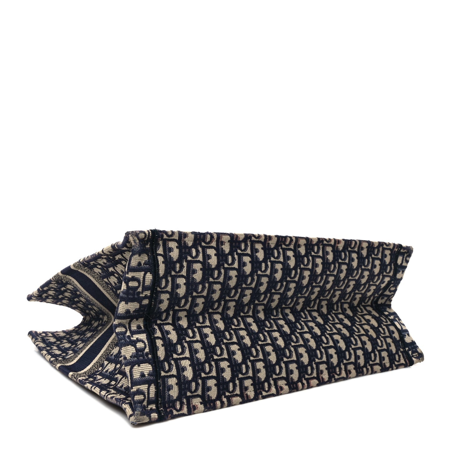 Oblique Large Book Tote Blue Multicolor