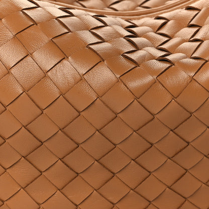 Bottega Veneta Nappa Intrecciato Teen Jodie Hobo Caramel 8 of 10