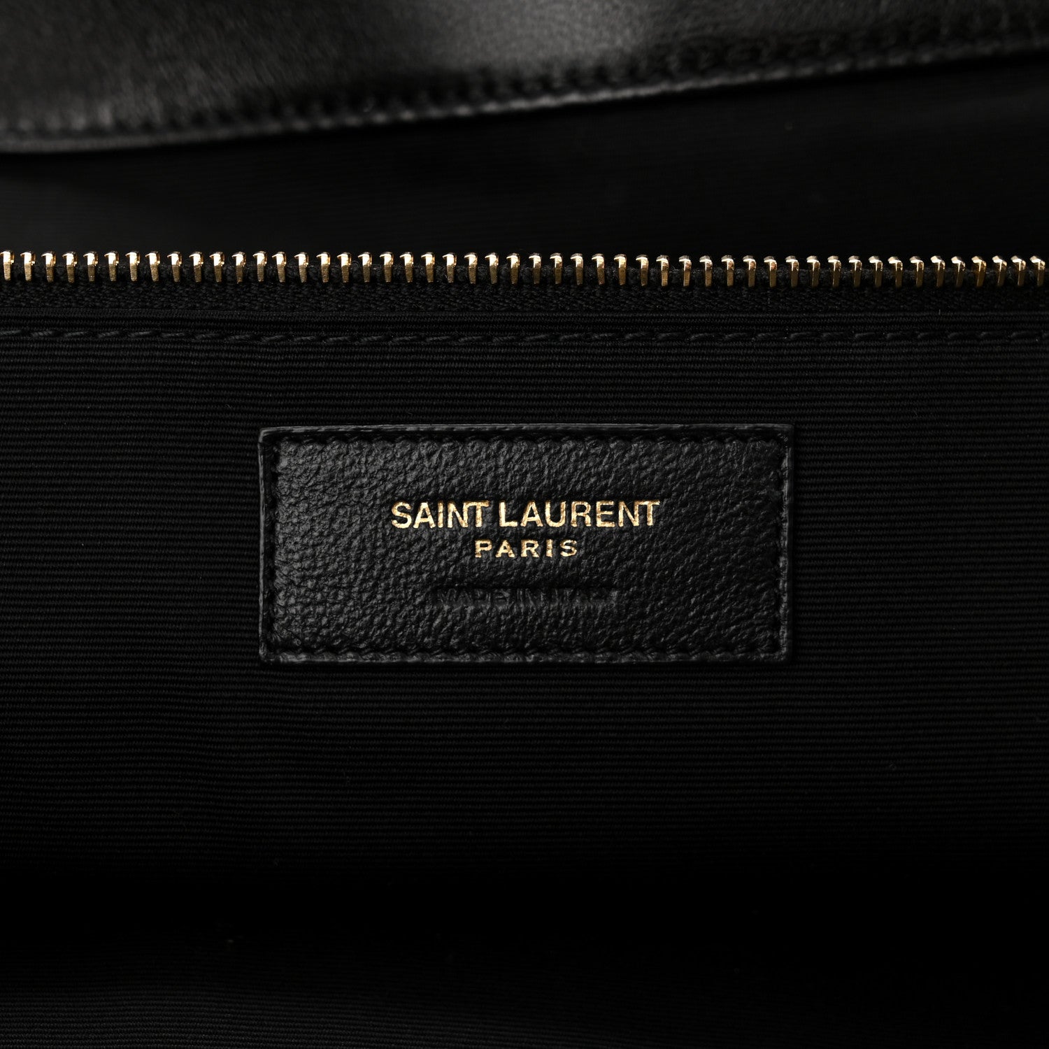 Saint Laurent Lambskin Quilted Maxi Icare Shopping Tote Black 7 of 11