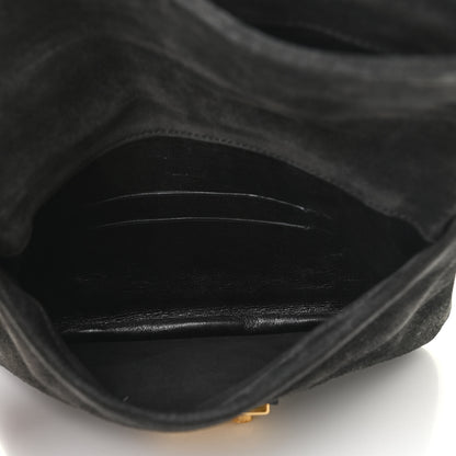 Louis Vuitton Suede SC Slim Clutch Coal 6 of 7