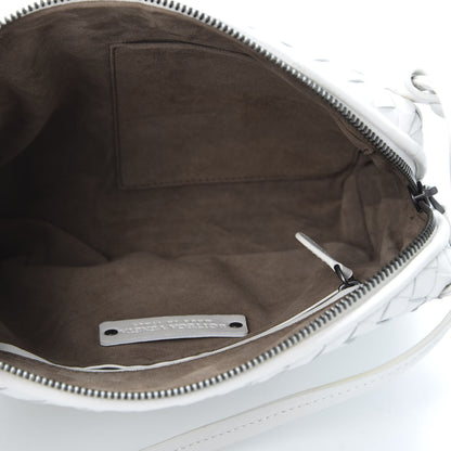 Bottega Veneta Nappa Intrecciato Pillow Crossbody Messenger White 4 of 8