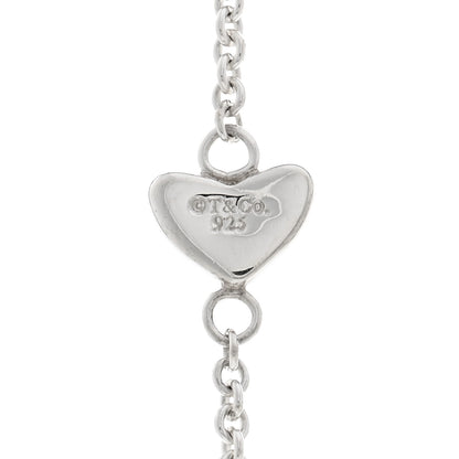 Tiffany Sterling Silver Heart Lariat Necklace 4 of 4