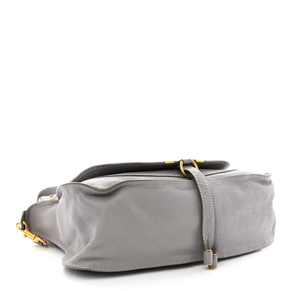 Chloe Calfskin Medium Marcie Satchel Cashmere Grey 4 of 16