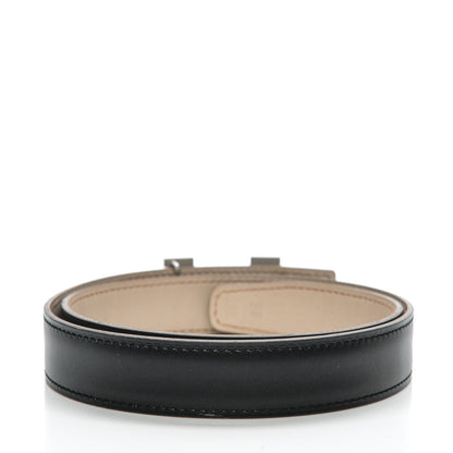 Hermes Box Swift 24mm Constance H Belt 65 Black Beige Rose 3 of 6