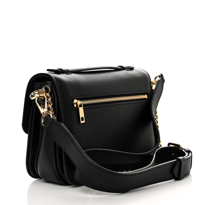 Louis Vuitton Grained Calfskin Lockme Oxford Black 3 of 13