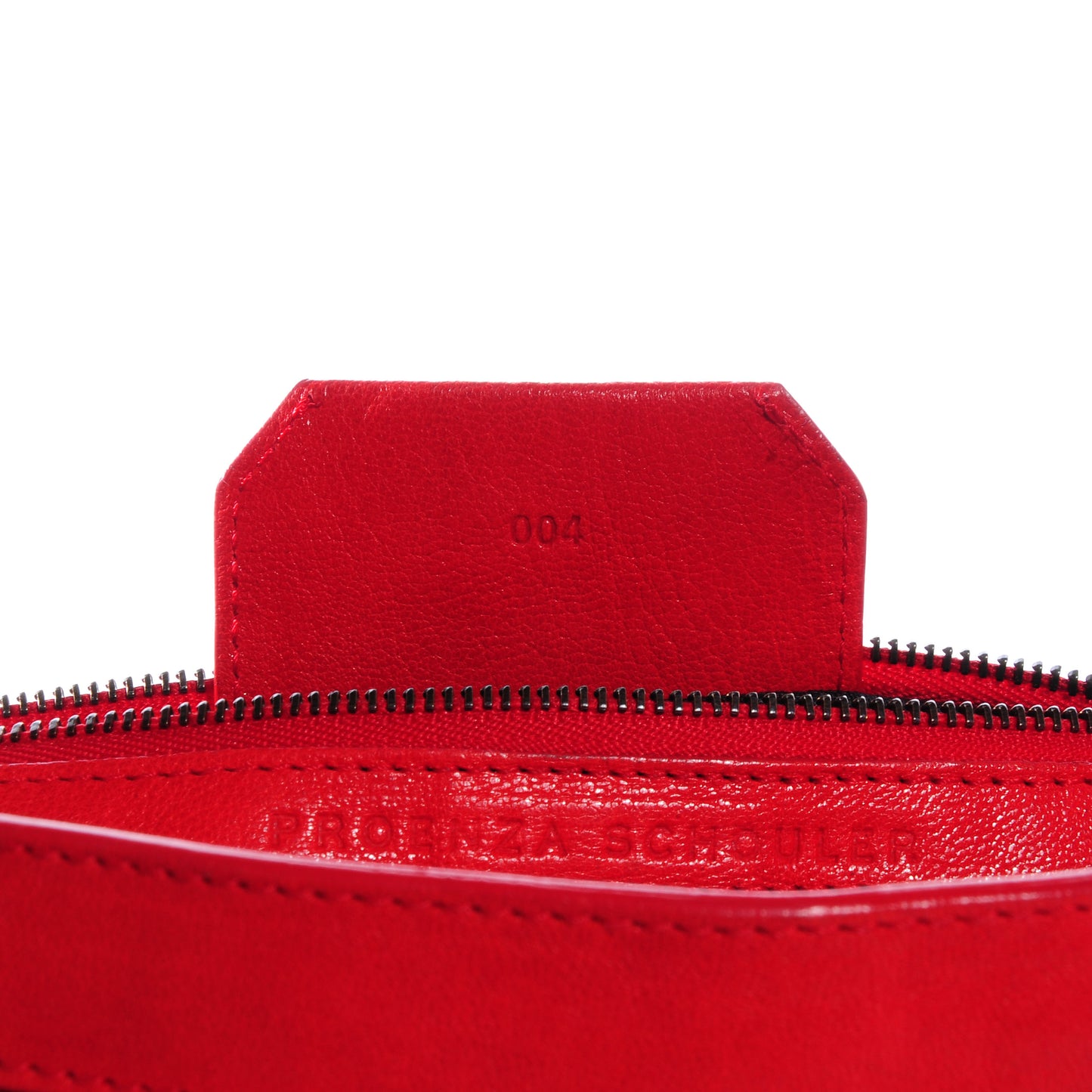Lambskin PS1 Medium Satchel Red
