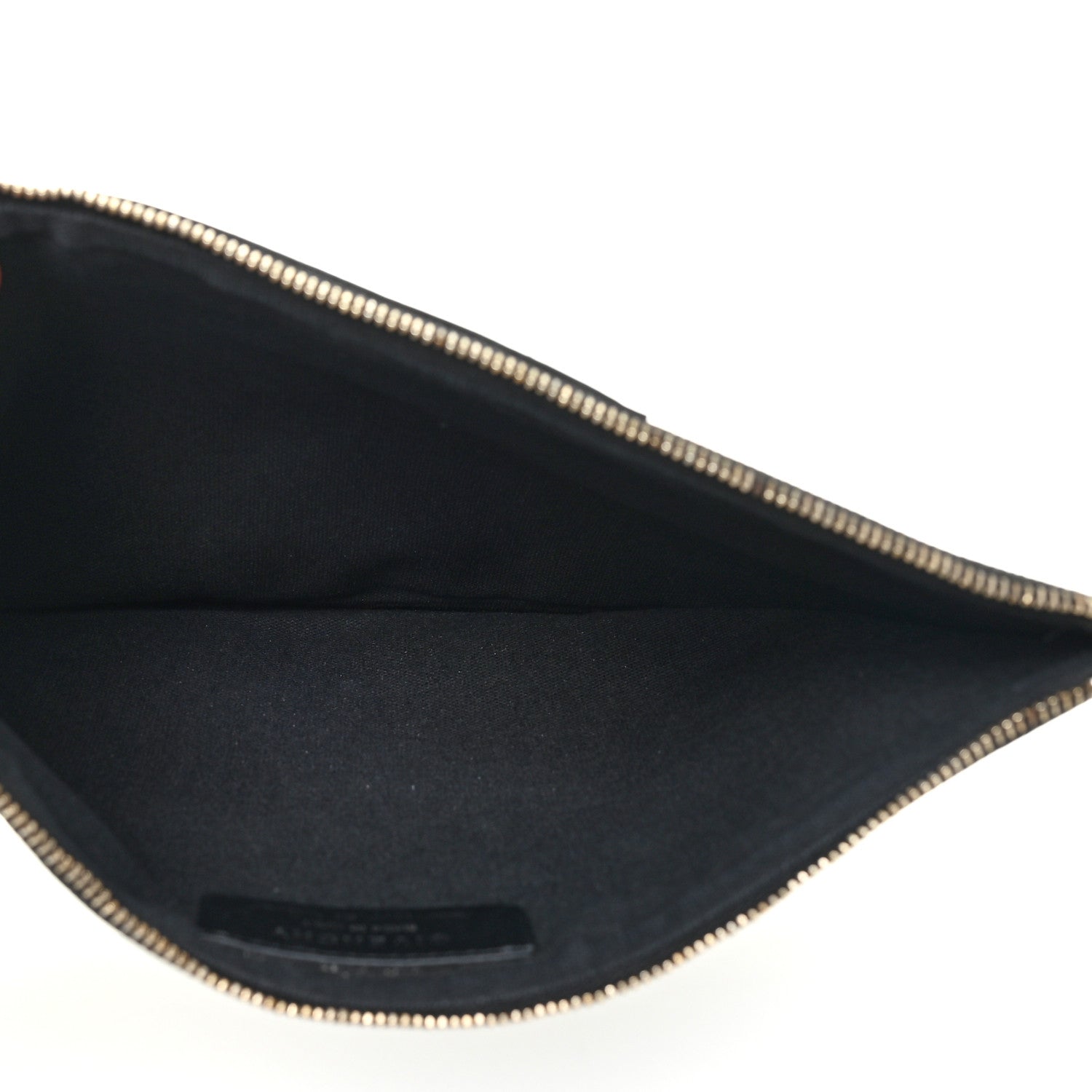 Givenchy Textured Coated Canvas Bambi Print Medium Cosmetic Pouch Black 5 of 13