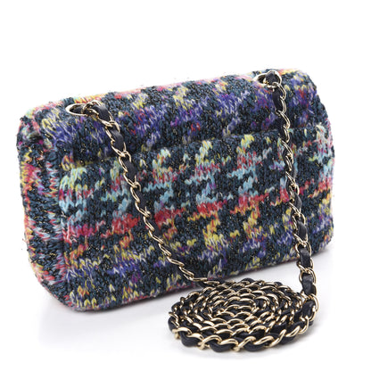 Chanel Knit Mini Rectangular Flap Multicolor 3 of 10