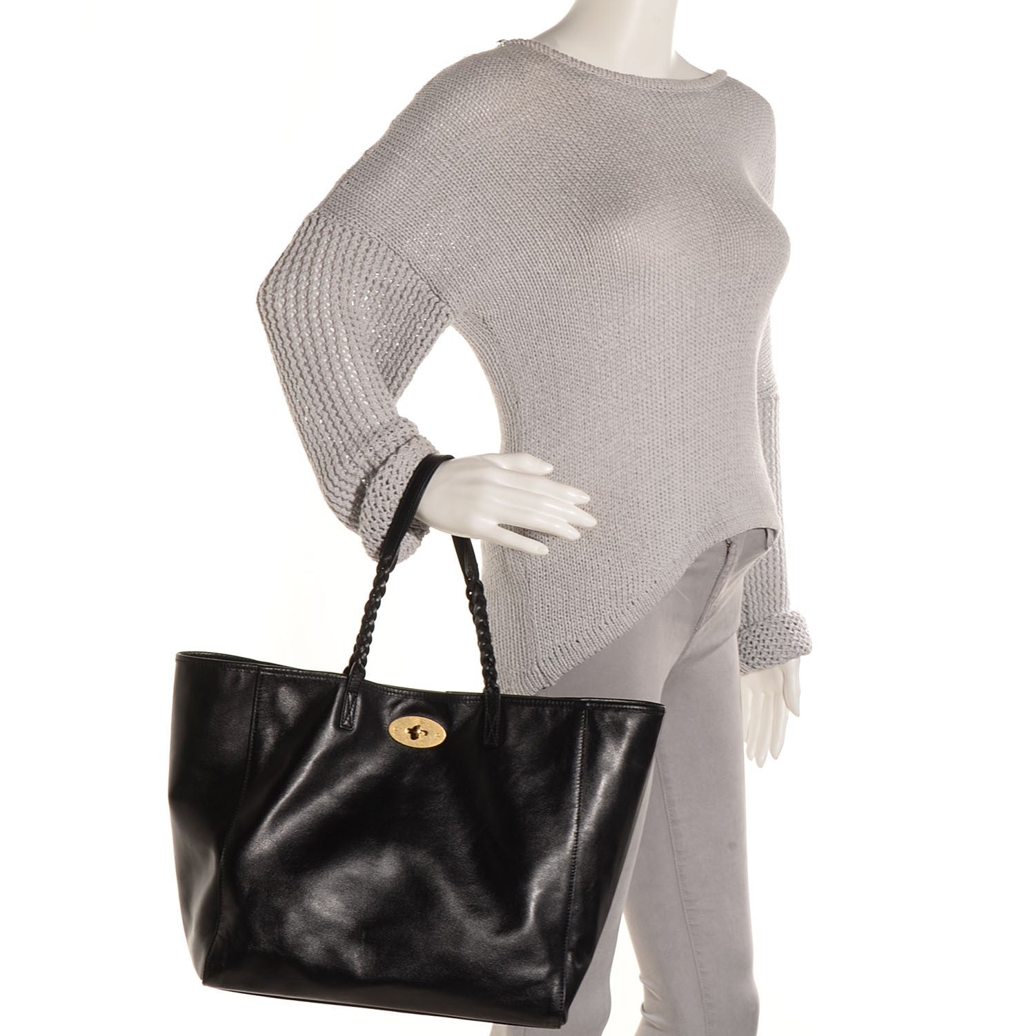 Mulberry Nappa Soft Medium Dorset Tote Black 2 of 11