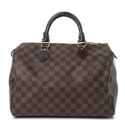 Louis Vuitton Damier Ebene Speedy 30 1 of 12