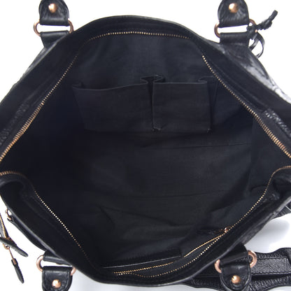 Balenciaga Agneau Giant 12 Rose Gold Hardware City Black 7 of 14