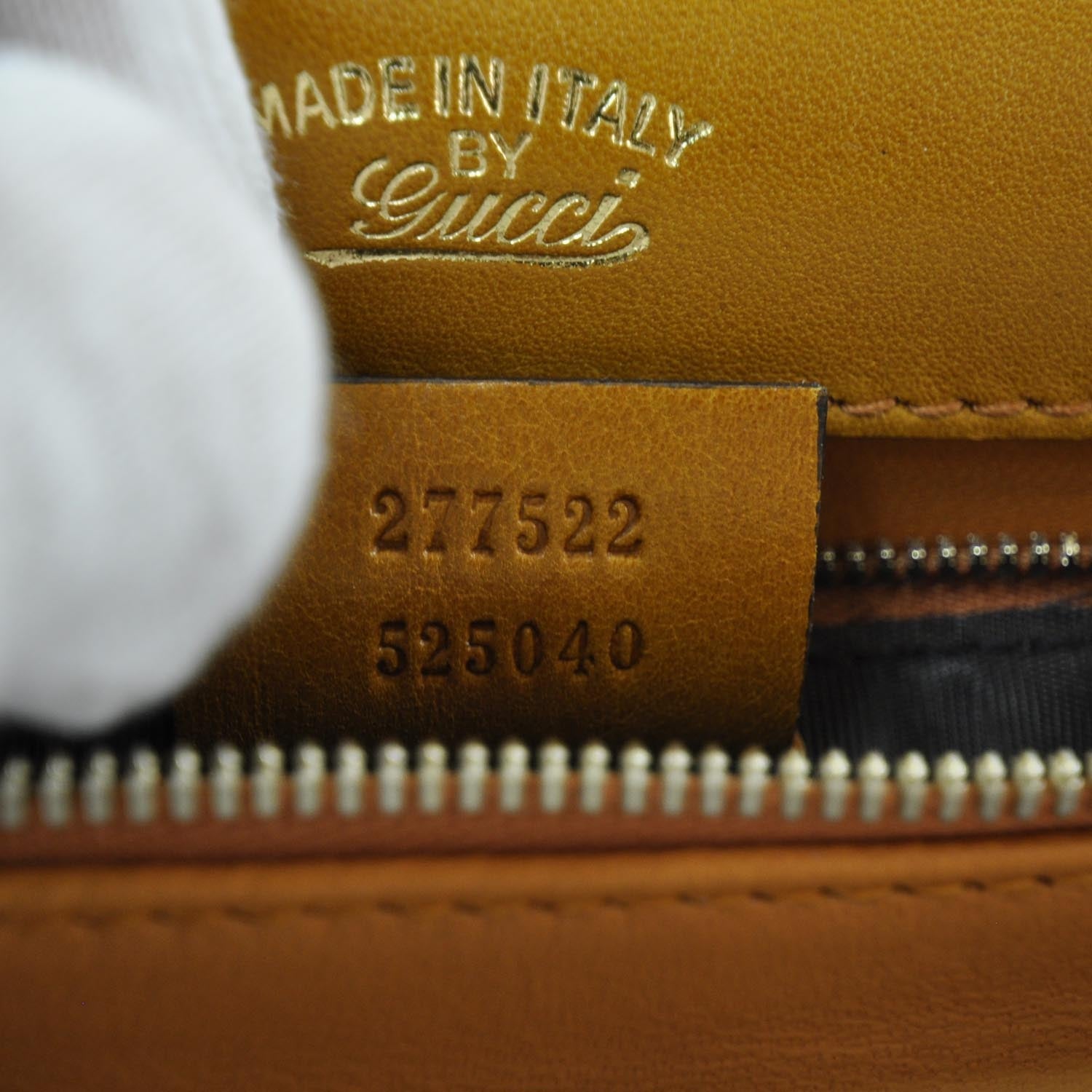 Gucci Calfskin Medium 1973 Shoulder Flap Bag Light Brown 12 of 12